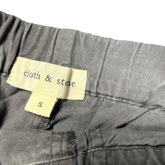 Cloth & Stone Shorts Grey Drawstring Waist Pockets Tencel Lyocell‎ Women's Small - Picture 3 of 10